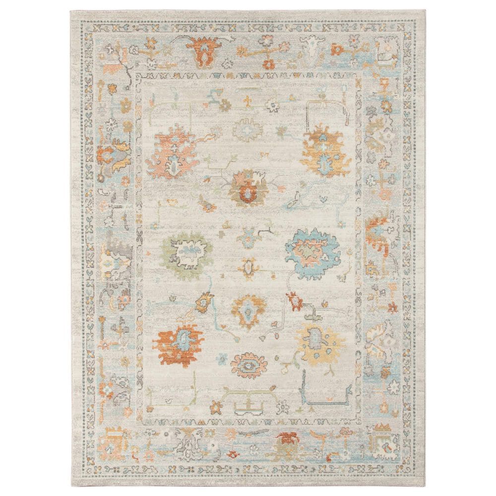 Amer Rugs Bohemian BHM-1 2" x 3" Beige Area Performance Rug, , large