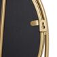 Maple and Jade 20" x 43" Wall Mirror in Matte Gold, , large