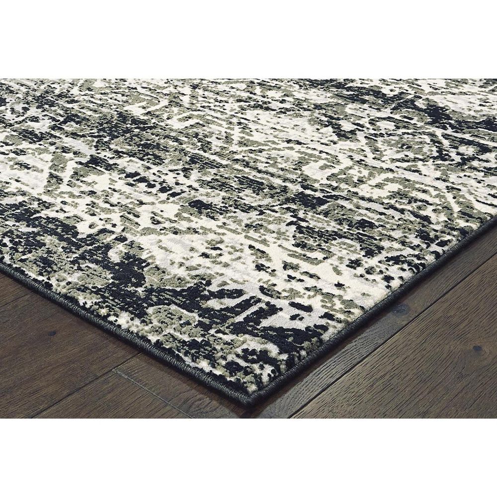 Oriental Weavers Bowen 42H 7&#39;10&quot; x 10&#39;10&quot; Grey Area Rug, , large