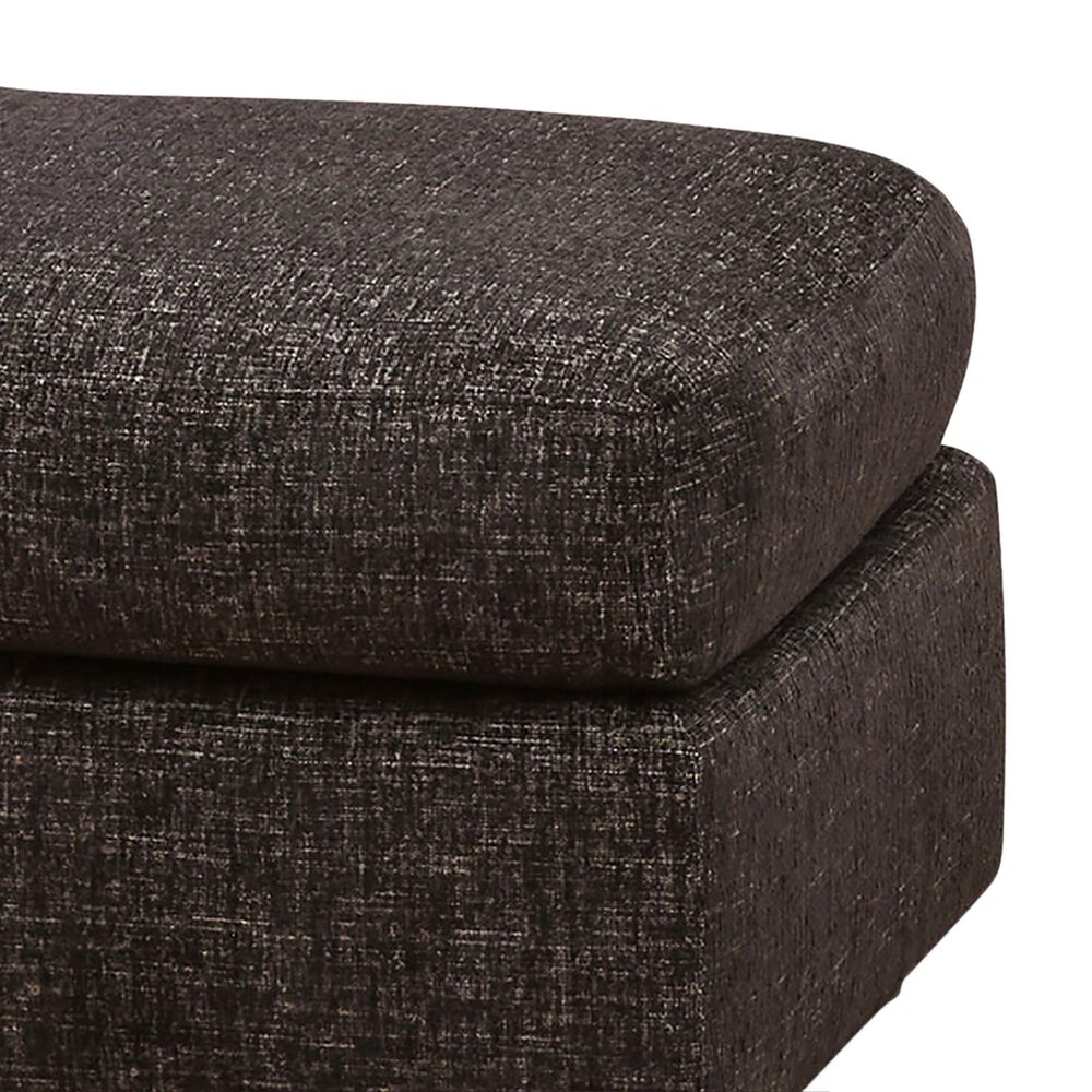 Ashley Lentiz Oversized Accent Ottoman in Onyx, , large