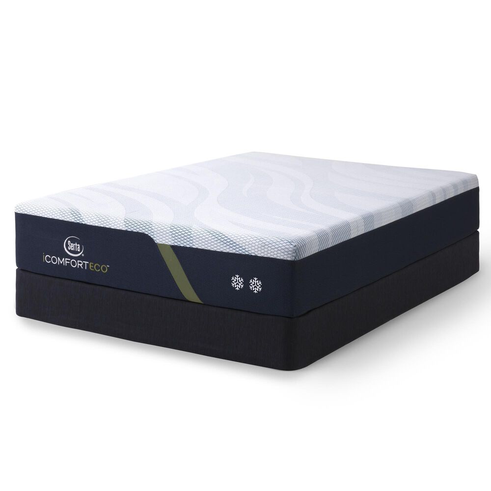 Serta Firm King Mattress with High Profile Box Spring NFM