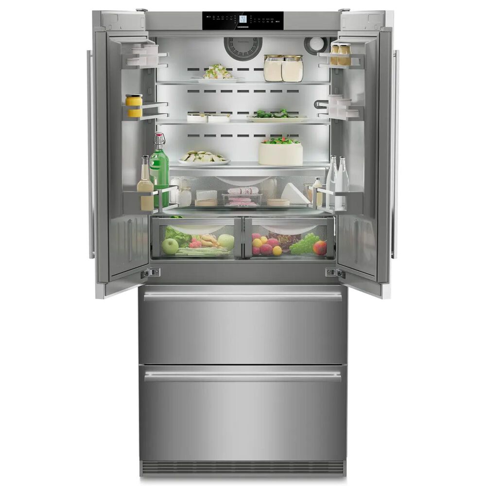 Liebherr 19.5 Cu. Ft. French Door Refrigerator in Stainless Steel, , large