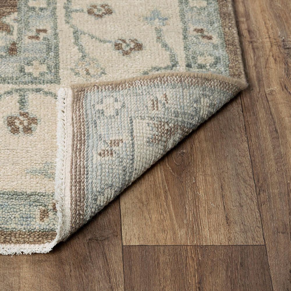 RIZZY Belmont 6&#39; x 9&#39; Brown, Ivory and Light Blue Area Rug, , large