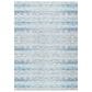 Dalyn Rug Company Seabreeze Chevron 3" x 5" Denim Area Rug, , large