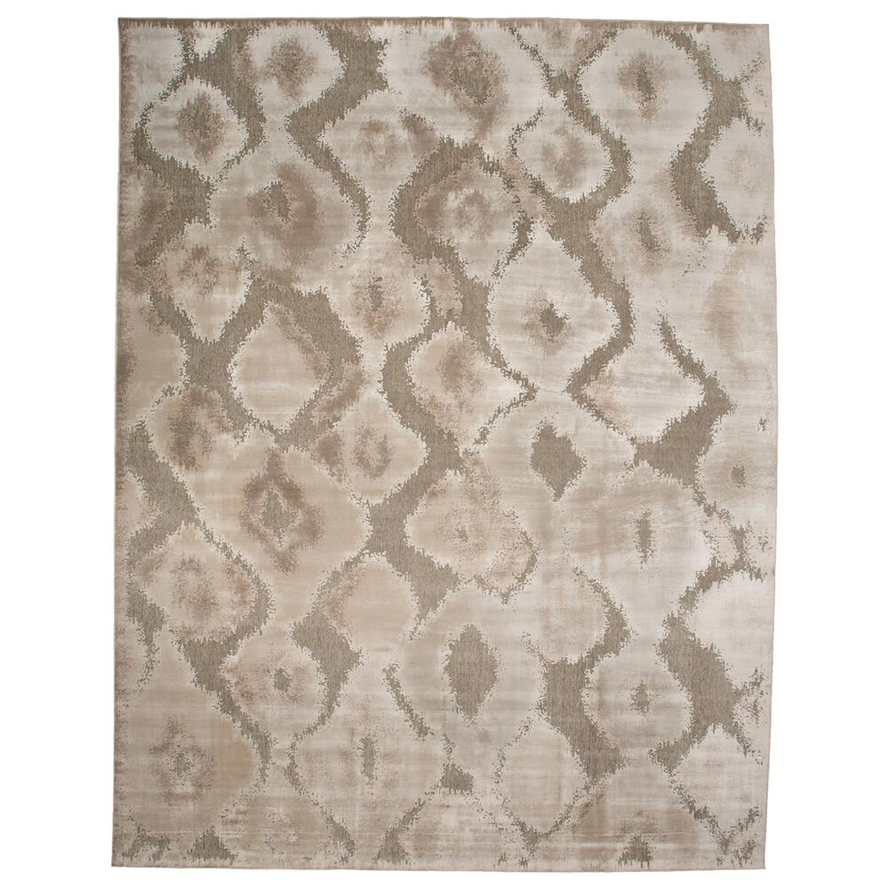 Feizy Rugs Saphir Zam 5"3" x 7"6" Pewter and Gray Area Rug, , large