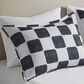 Hampton Park Miley 5-Piece Full/Queen Comforter Set in Black and White, , large