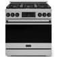 THOR KTICHEN Gordon Ramsay 6 Cu. Ft. 36" Professional Liquid Propane Range with Black Handle Kit in Stainless Steel, , large