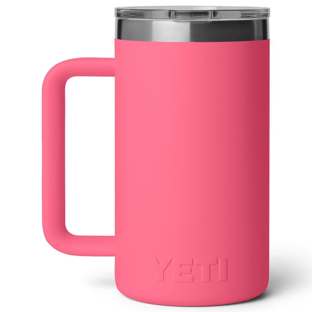 YETI Rambler 24 Oz Mug with MagSlider Lid in Tropical Pink, , large