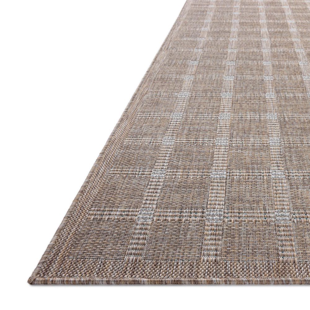 Amber Lewis x Loloi Topanga 3&#39;11&quot; x 5&#39;11&quot; Natural and Bone Indoor/Outdoor Area Rug, , large
