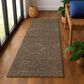 Dalyn Rug Company Soft Essentials Solid Chocolate 2"3" x 7"6" Runner, , large