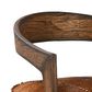 Blue Sun Designs Liara Arm Chair in Mindi Wood and Goat Hide , , large