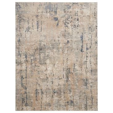 Nourison Quarry QUA01 7"10" x 9"10" Beige and Grey Area Rug, , large