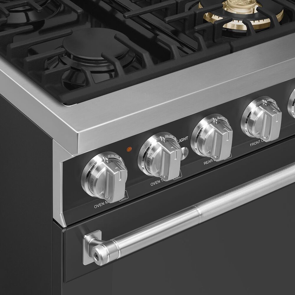 SMEG Professional 24" Gas Range in Matte Black, , large