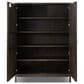 Four Hands Alessio 73" Cabinet in Smoked Black, , large