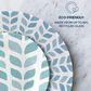 Corelle Global Northern Pines 18-Piece Dinnerware Set in White, Blue and Teal, , large