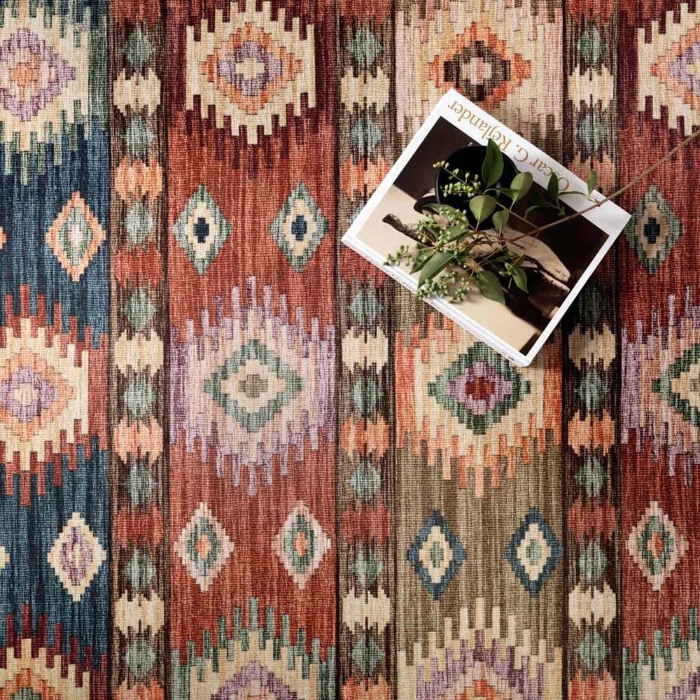 Loloi II Zion ZIO-06 5&#39; x 7&#39;6&quot; Fiesta and Multicolor Area Rug, , large