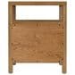 Butler Specialty Company Nora 2 Drawer Nightstand with Open Shelf in Light Natural Brown, , large