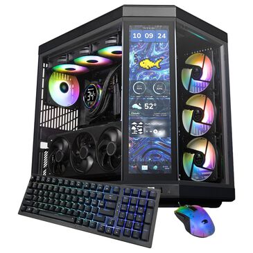 iBUYPOWER Gaming PC Desktop|AMD Ryzen 9 9900X3D - 32GB RAM - NVIDIA GeForce RTX 5080 - 2TB SSD in Black, , large