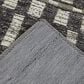 Balta Rugs Lynes Distressed Stripe 5"3" x 7" Charcoal Area Rug, , large