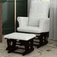 Eastern Shore Britt Rocker Glider Chair with Ottoman in Owl, , large