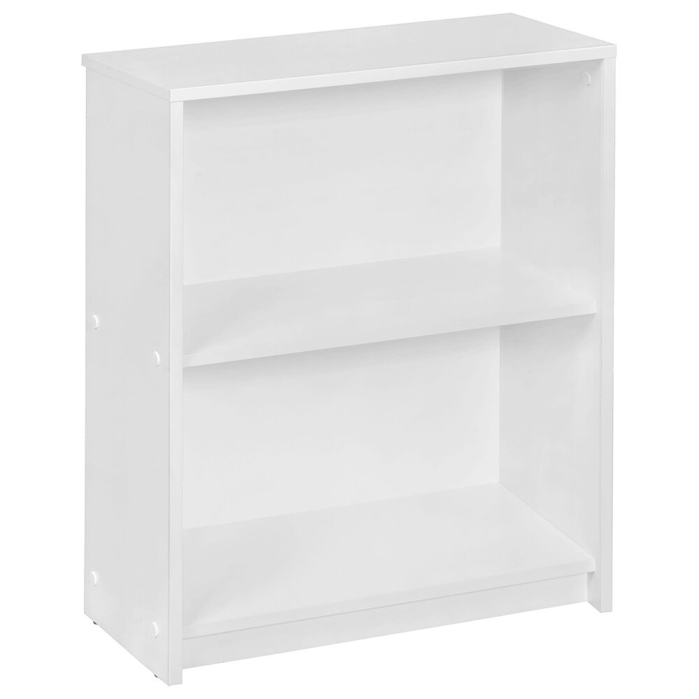 Regency Global Sourcing Niche Lux 28" Bookcase in White, , large