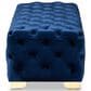 Baxton Studio Avara Bench Ottoman in Royal Blue, , large