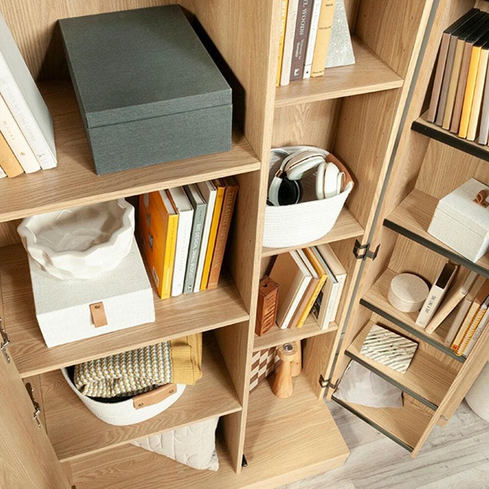 Sauder 71" Swing-Out Storage Cabinet in Harmony Ash, , large