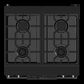 Thor Kitchen Gordon Ramsay 4.55 Cu. Ft. Professional Natural Gas Range in Black, , large