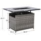 Sunwell Garden Fire Pit Table in Gray, , large