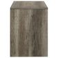 Crown Mark Rangley Writing Desk in Grey and Brown, , large