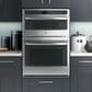 GE Profile 2- Piece Kitchen Bundle with a 30" Gas Cooktop and a 30" Built-In Combination Microwave/Wall Oven in Stainless Steel, , large