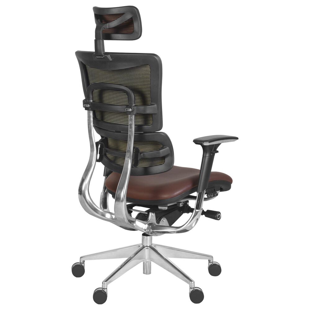 Regency Global Sourcing Omega Ergonomic Executive Office Chair in Chocolate, , large
