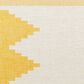 Surya Eagean EAG-2437 Mustard and Ivory 5"3" Round Indoor/Outdoor Area Rug, , large