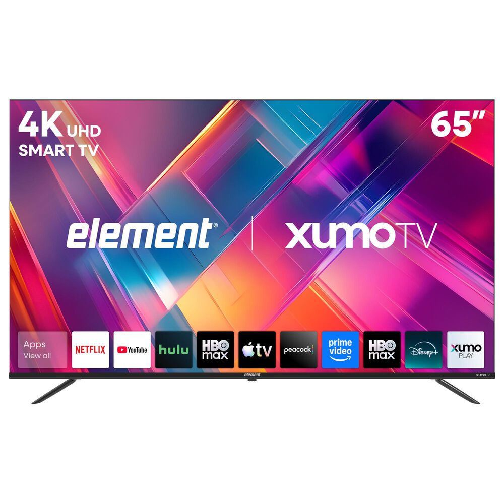 Element 65" 4K UHD HDR Xumo - Smart TV with 2.1 Channel Soundbar System in Black, , large