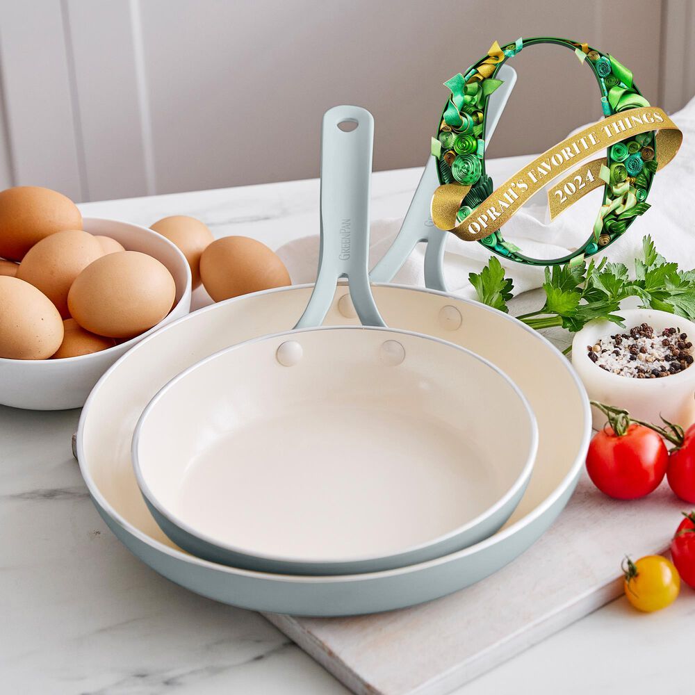 Green Pan Nova Gallery 2-Piece Frypan Set in Coastline, , large