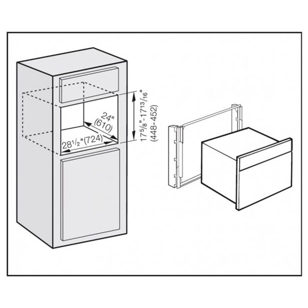 Miele Trim kit for Cva6806 White Nebraska Furniture Mart