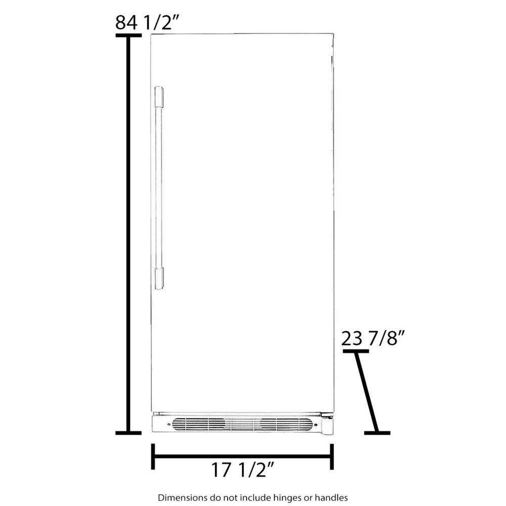 Signature Kitchen Suite 18&quot; Integrated Column Freezer Left Hinge - Panel Sold Separately, , large