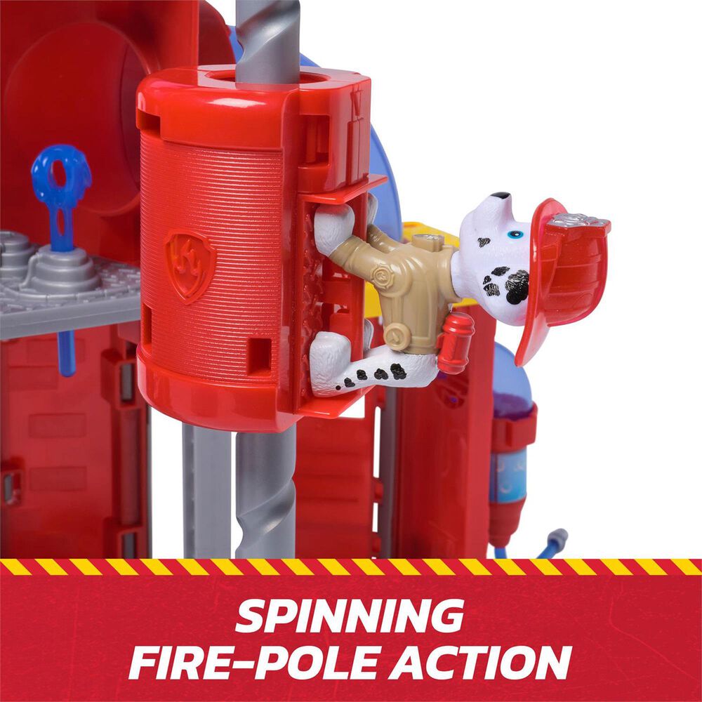 PAW Patrol Fire Rescue Command Center with Marshall Figure, , large