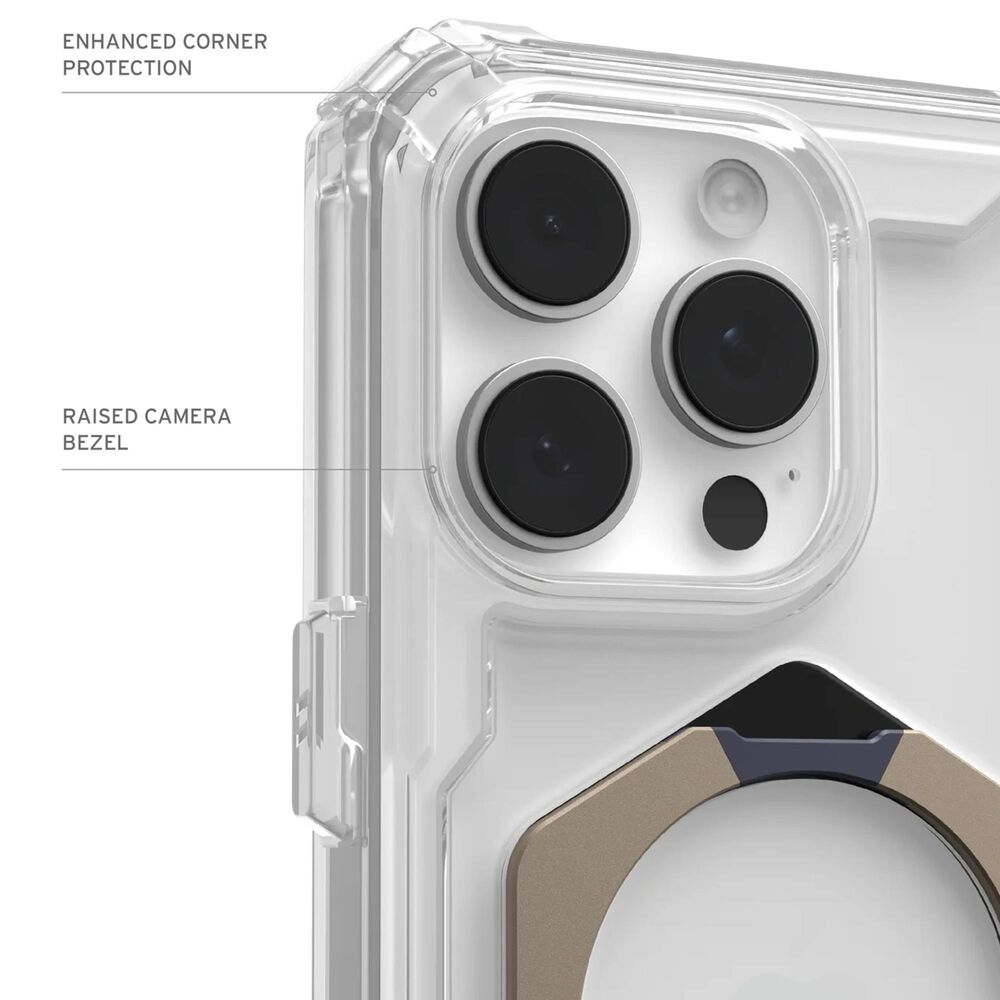 UAG Plasma XTE Series MagSafe Case for Apple iPhone 16 Pro Max in Clear and Titanium, , large