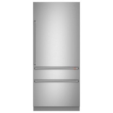Cafe 20.1 Cu. Ft. Integrated Bottom Freezer Refrigerator with Right Hinge in Stainless Steel, , large