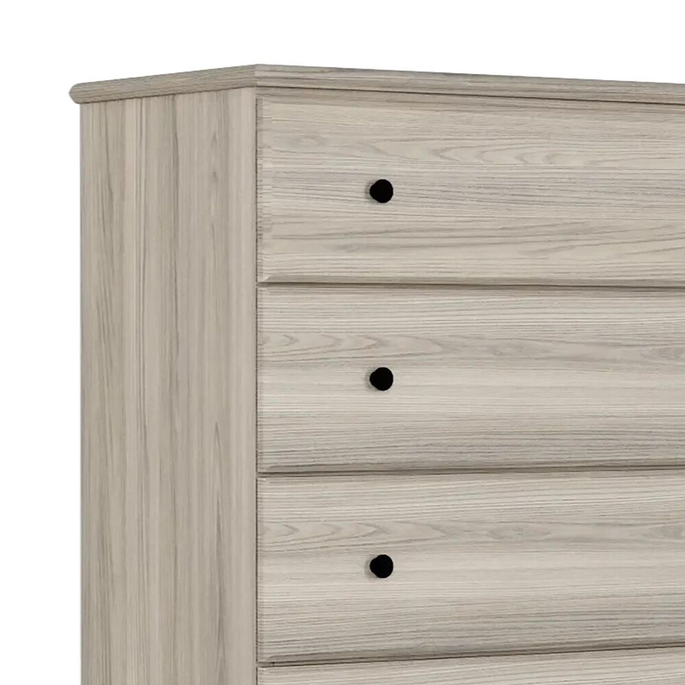 Lemoore Big Chester 5-Drawer Chest in Swidish Grey Elm, , large