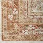 Nourison Sahar SHR01 9"3" x 12"7" Rust Area Rug, , large