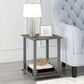HOMLUX 2-Tier End Table in Gray (Set of 2), , large