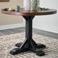Ashley Valebeck Counter Height Dining Table in Rustic Black and Brown - Table Only, , large