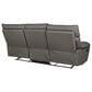Mayberry Hill Wildcard Manual Motion Reclining Sofa in Aviarah Grey, , large
