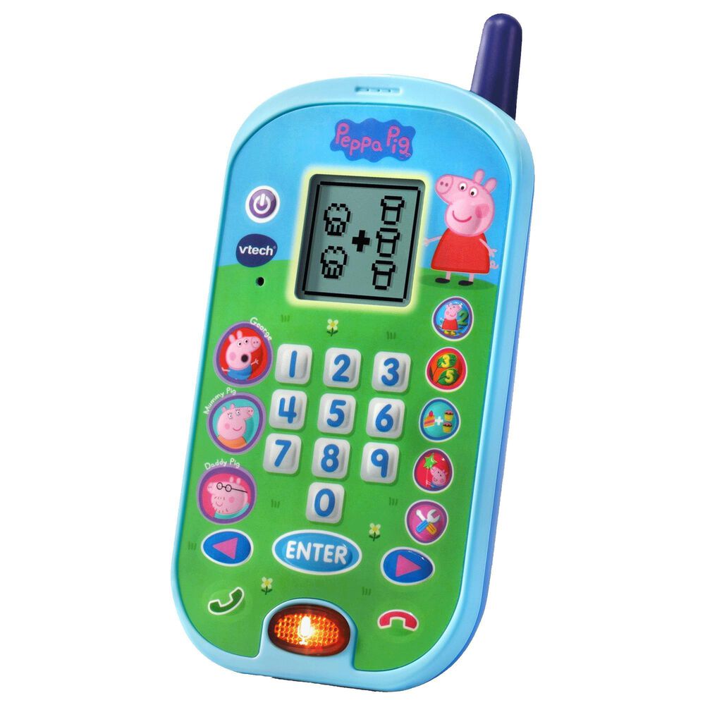 Vtech Peppa Pig Let's Chat Learning Phone, , large