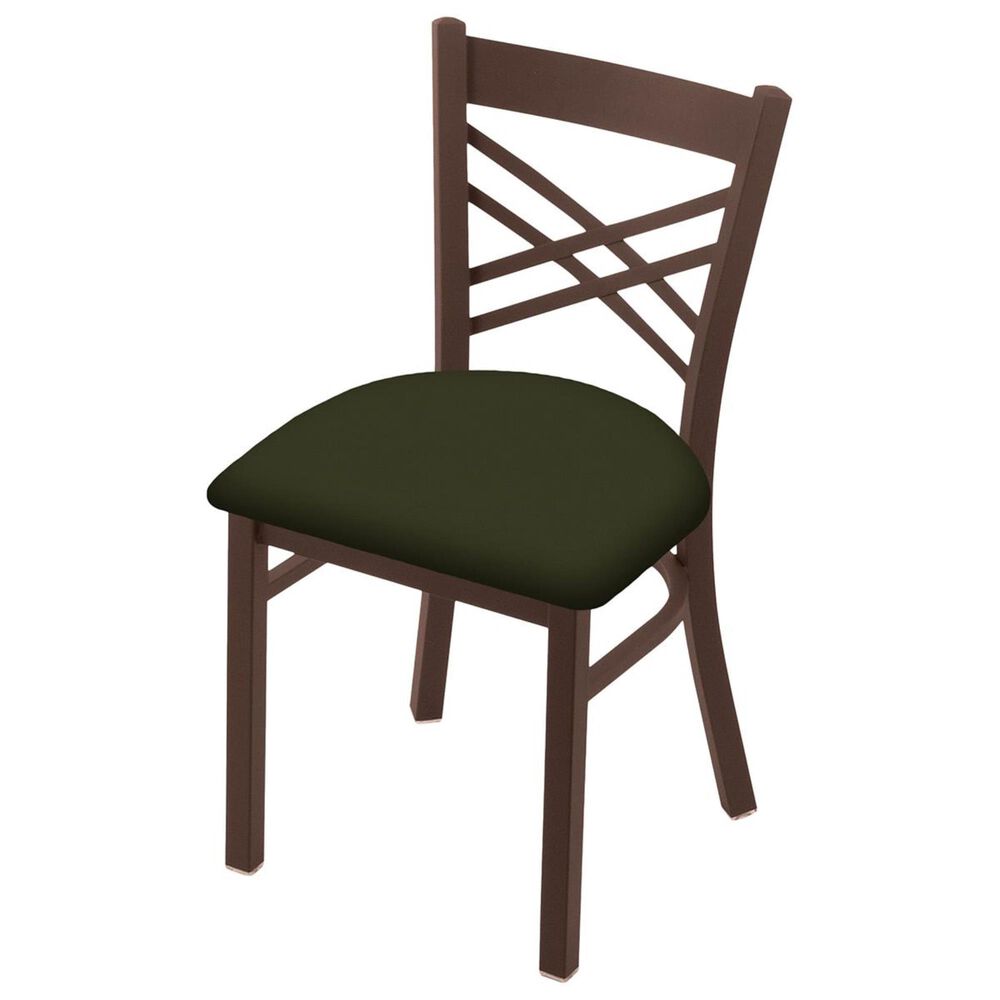 Holland Bar Stool 620 Catalina 18" Chair with Bronze and Canter Pine Seat, , large