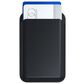 Satechi Vegan Leather Magnetic Wallet Stand in Black, , large