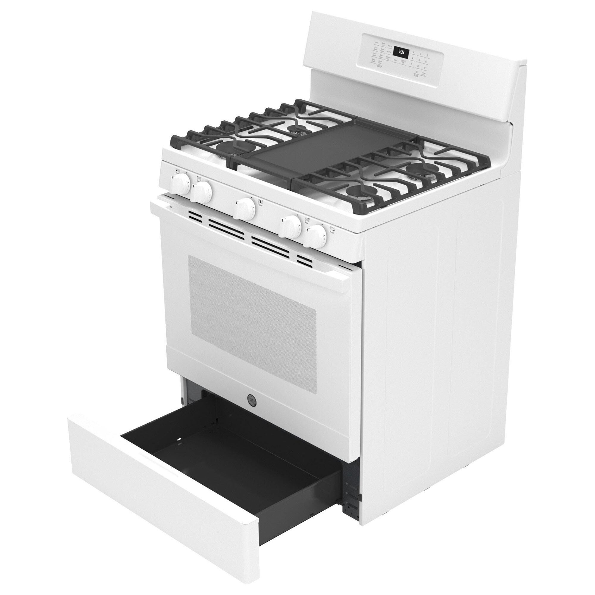 Ge on sale stove white