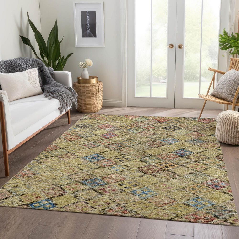 Dalyn Rug Company Solace SL6 8&#39; x 10&#39; Gold Area Rug, , large